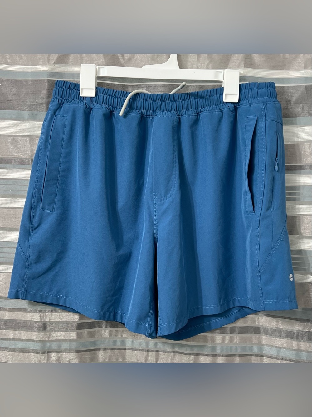 Meripex Apparel Freeballers Men's Blue Performance Athletic Shorts